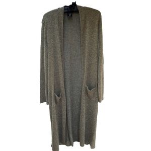 Agnes & Dora Long Cardigan Front Pockets Loden Green Size XL Excellent Condition